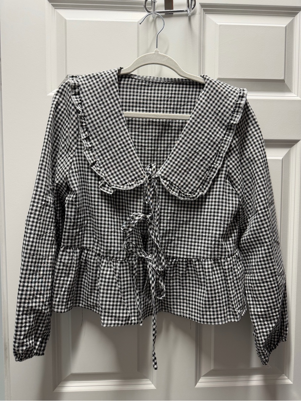 Women’s plaid top